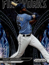 2022 Panini Prizm Fireworks #F-10 Randy Arozarena