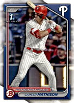 2024 Bowman Draft #BD-127 Carter Mathison