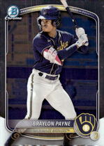 Topps - 5枚限定 Bowman Draft Braylon Payne PSA 9 Braylon Payne 2024 Bowman Draft #CPA-BP Chrome DP Auto - HTA