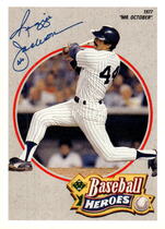 1990 Upper Deck Jackson Heroes #3 Reggie Jackson