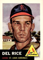 1991 Topps Archives 1953 #68 Del Rice