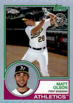 2018 Topps Chrome 1983 Topps Refractor #83T-11 Matt Olson