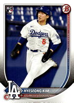 2025 Bowman Base Set #91 Hyeseong Kim