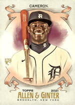 2021 Topps Allen & Ginter #105 Daz Cameron
