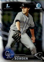 2016 Bowman Chrome Draft Refractor #BDC-36 Ben Bowden