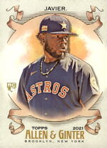 2021 Topps Allen & Ginter #266 Cristian Javier