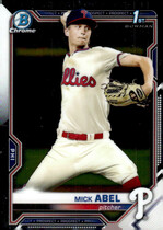 2021 Bowman Chrome Prospects #BCP-42 Mick Abel