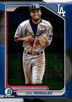 2024 Bowman Chrome Draft #BDC-113 Emil Morales