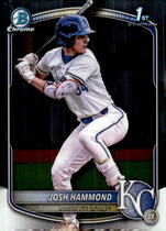 2025 Bowman Chrome Draft #BDC-185 Josh Hammond