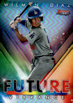 2021 Bowman Best Bowman Future Vibrance #BFV-20 Wilman Diaz