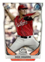 2014 Bowman Chrome Draft #CDP15 Nick Howard
