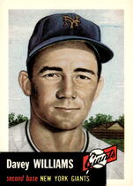 1991 Topps Archives 1953 #120 Davey Williams