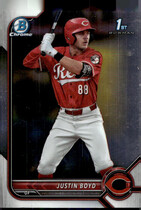 2022 Bowman Chrome Draft #BDC-13 Justin Boyd