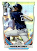 2014 Bowman Chrome Draft Top Prospects #CTP-64 Mason Williams