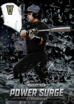 2021 Panini Prizm Draft Picks Power Surge #PS-CR Cj Rodriguez