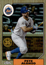 2022 Topps Chrome 1987 Topps #87BC-10 Pete Alonso