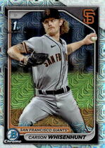 2024 Bowman Chrome Mega Box Prospects (Mojo Refractor) #BCP-96 Carson Whisenhunt