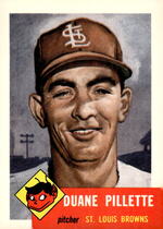 1991 Topps Archives 1953 #269 Duane Pillette