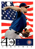 2003 Upper Deck 40-Man Red White and Blue #464 Kerry Wood