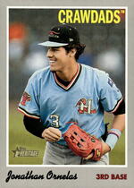 2019 Topps Heritage Minor League #11 Jonathan Ornelas