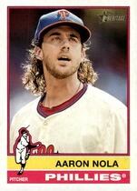 2025 Topps Heritage #186 Aaron Nola