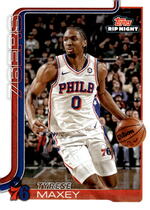 2025 Topps Rip Night #BK5 Tyrese Maxey
