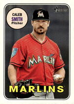 2018 Topps Heritage High Number #647 Caleb Smith