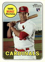 2018 Topps Heritage High Number #592 Yairo Munoz