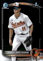 2025 Bowman Chrome Prospects #BCP-184 Nate George