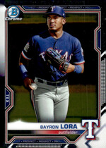 2021 Bowman Chrome Prospects #BCP-139 Bayron Lora