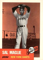 1991 Topps Archives 1953 #303 Sal Maglie