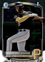 2025 Bowman Chrome Prospects #BCP-233 Jhonny Severino