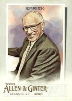 2020 Topps Allen & Ginter #194 Mike Emrick