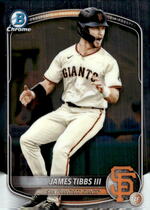 2025 Bowman Chrome Prospects #BCP-39 James Tibbs Iii