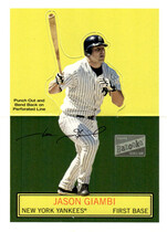2003 Topps Bazooka Stand-Ups #BS25 Jason Giambi