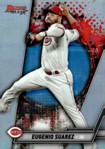 2019 Bowman Best Refractor #62 Eugenio Suarez