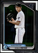 2024 Bowman Chrome Draft #BDC-38 Noble Meyer