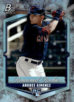 2021 Bowman Platinum Renowned Rookies #RR-12 Andres Gimenez