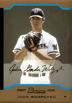 2004 Bowman Draft Gold #BDP110 Josh Wahpepah