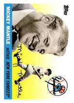 2008 Topps Mickey Mantle Story #54 Mickey Mantle