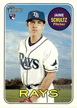 2018 Topps Heritage High Number #558 Jaime Schultz