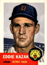 1991 Topps Archives 1953 #194 Eddie Kazak