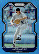 2021 Panini Prizm Carolina Blue Prizm #49 Jack Morris