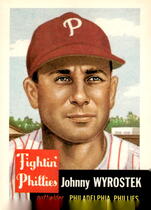 1991 Topps Archives 1953 #79 Johnny Wyrostek