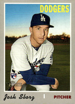 2019 Topps Heritage High Number #696 Josh Sborz