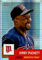 2022 Topps Chrome Platinum Anniversary Prism Refractor #48 Kirby Puckett