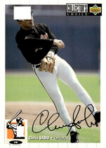 1994 Upper Deck Collectors Choice Silver Signature #487 Scott Kamieniecki