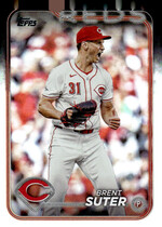 2024 Topps Update Rainbow Foil #US78 Brent Suter
