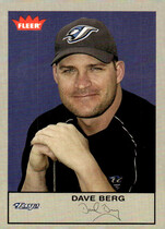 2005 Fleer Tradition #190 Dave Berg