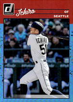 2023 Donruss Holo Carolina Blue #266 Ichiro